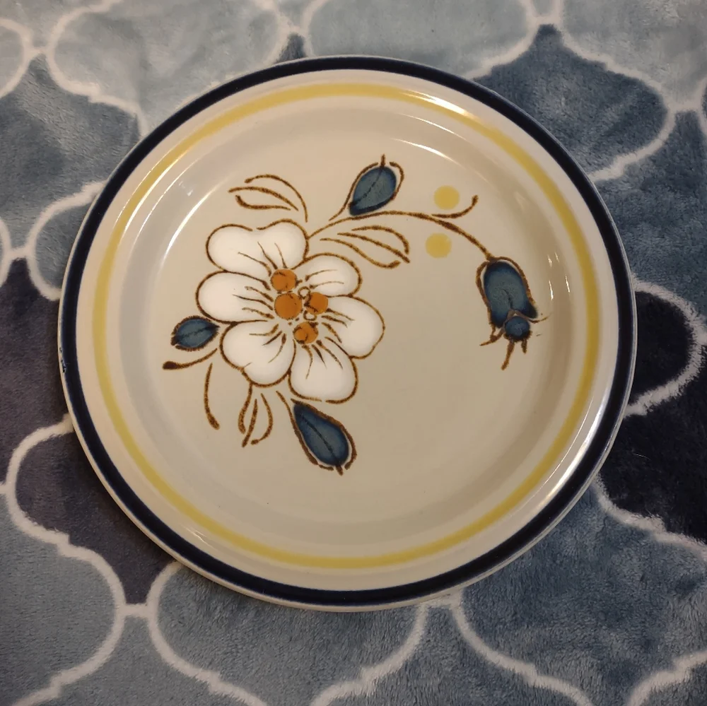 Vintage Acsons Stoneware Masterpiece Salad Plate